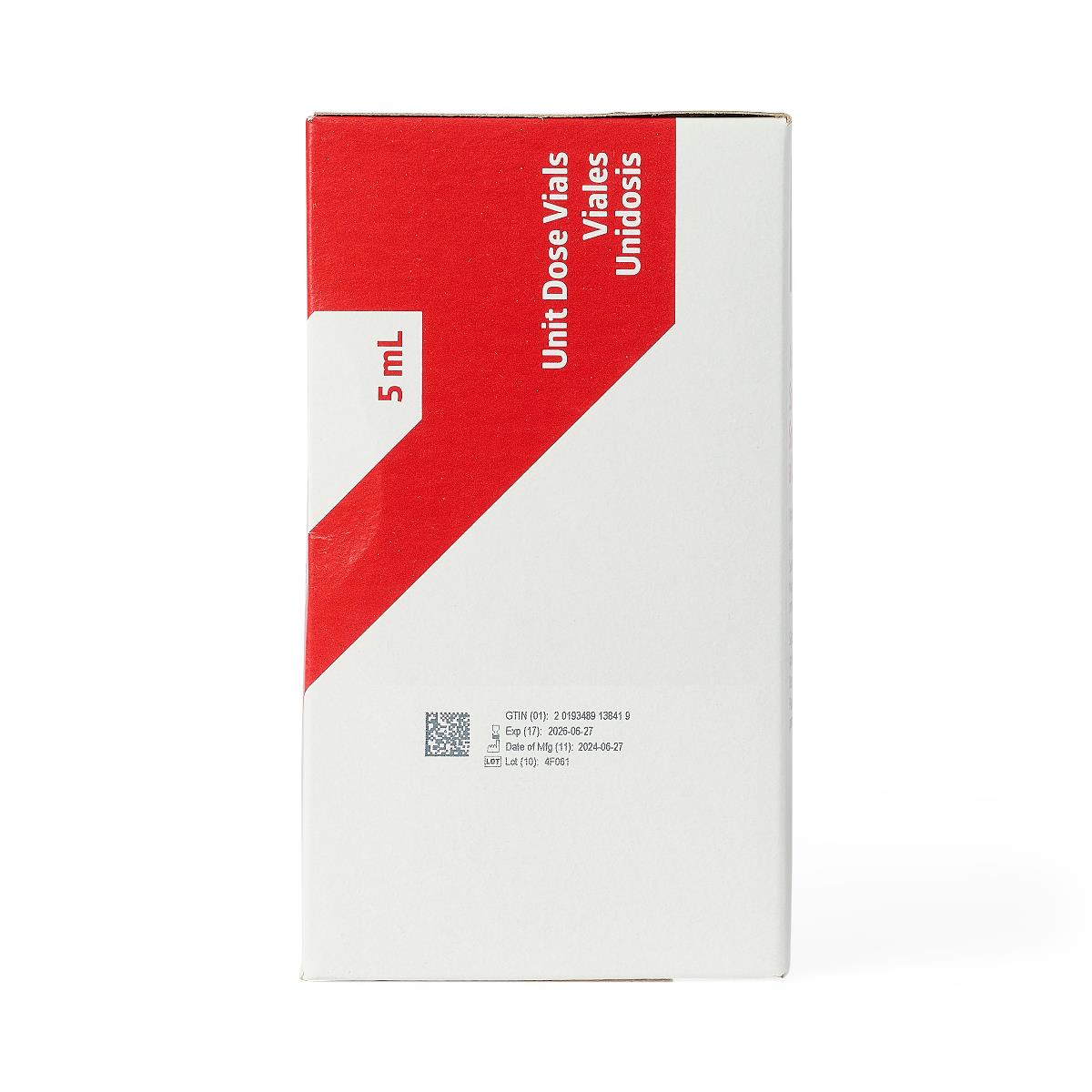 5ml Sterile Saline Solution for Wound Care, Contact Lenses & Nasal Irrigation | Medical-Grade Saline Solution for First Aid, Eye Care & Hygiene
