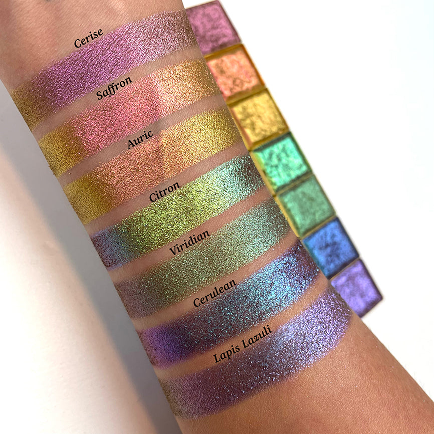 Auric Deep Iridescent Multichrome Eyeshadow - Long Lasting Pigmented Makeup for Stunning Eye Looks | Perfect for Parties, Date Nights & Special Occasions