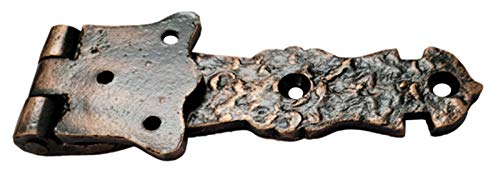 Antique Cast Iron Cabinet Hinges - 5.6