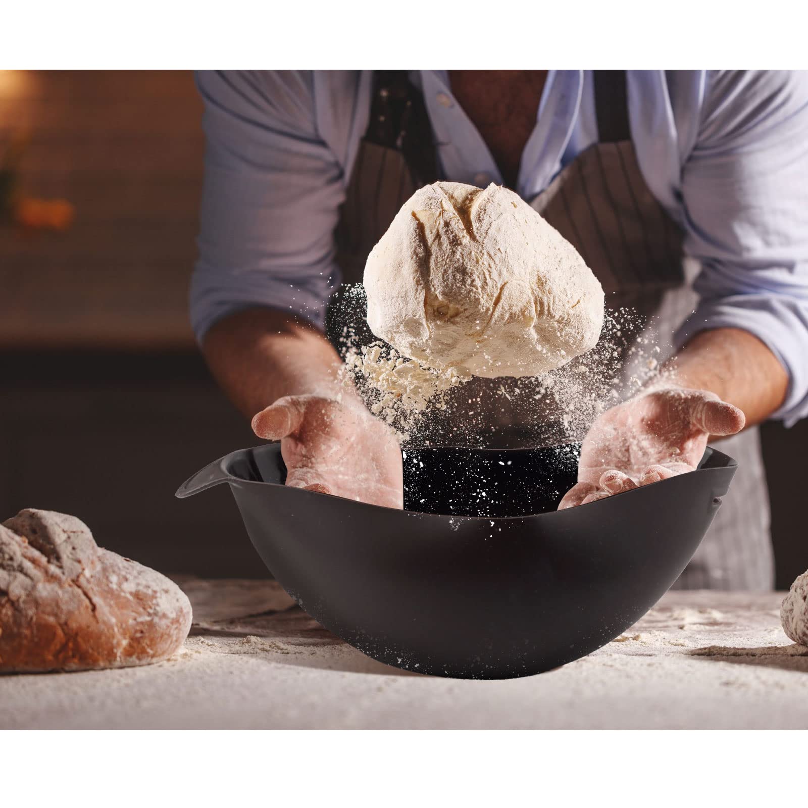 Premium Silicone Bread Maker & Loaf Pan - Non-Stick, Heat-Resistant for Homemade Artisan Bread, Sourdough, Banana Bread - Perfect for Baking, Meal Prep, and Gift Giving