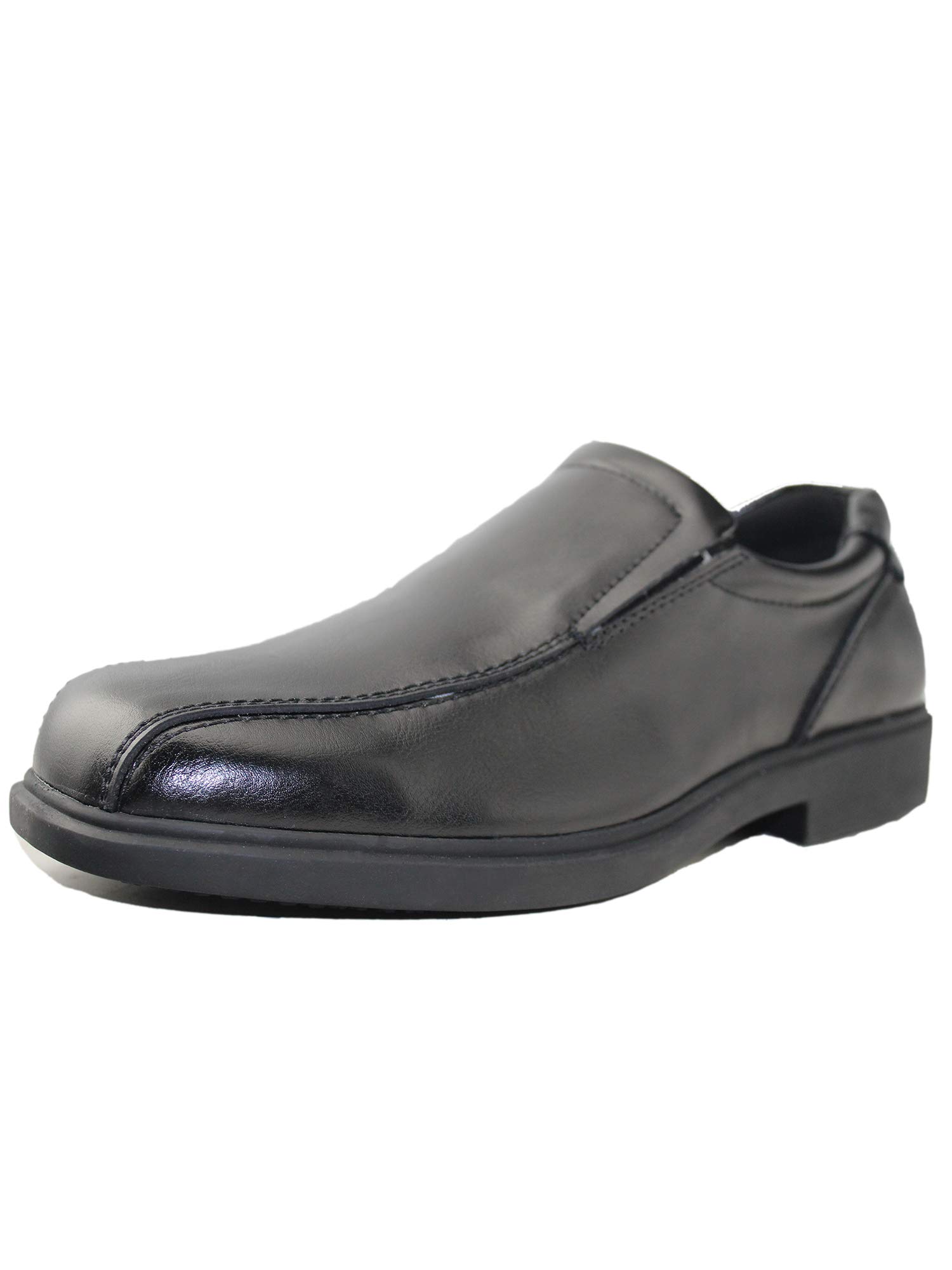 Tanleewa Men's Comfortable Waterproof Leather Loafers - Non-Slip Slip-On Casual Shoes for Work, Travel & Everyday Wear