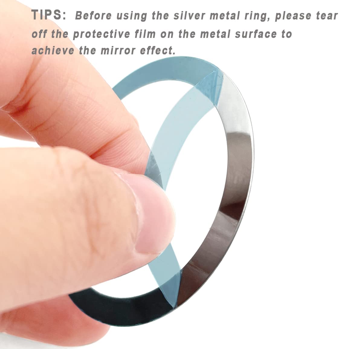 10-Pack Magnetic Wireless Charger Metal Rings with Adhesive - Ultra Thin, 2 Color Options, MagSafe & Car Charger Compatible for iPhone & Android Phones - Perfect for Home, Office & Travel Charging
