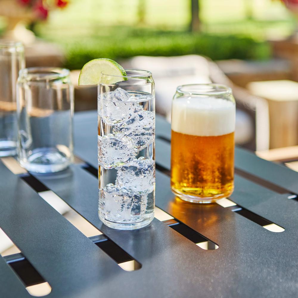 Libbey 12.5 Oz Slim Beer Can Glasses - Set of 24 - Perfect for Bars, Restaurants, and Home Use - Ideal for Craft Beer, Cocktails, and Iced Beverages