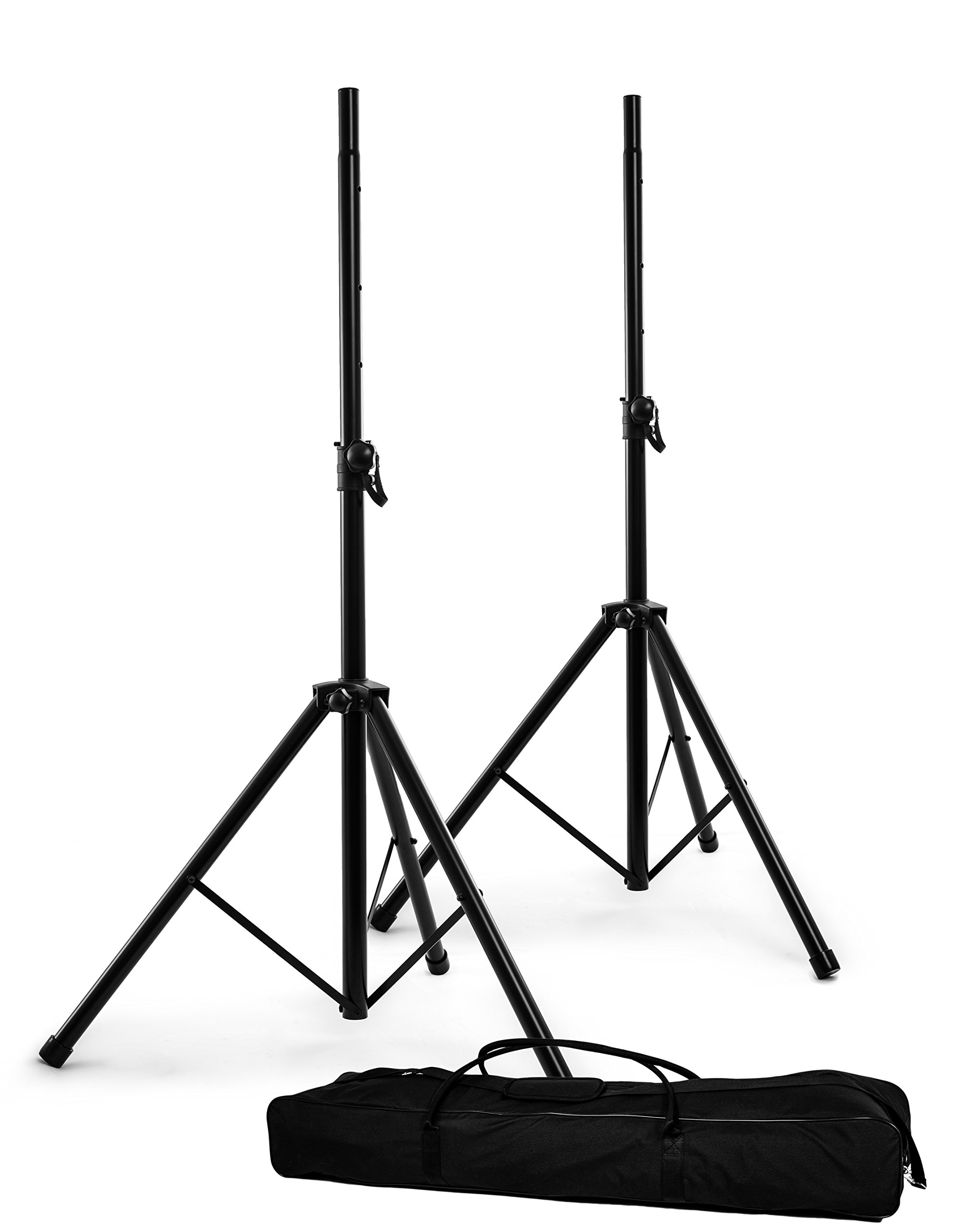 Nomad Speaker Stands with Carry Bag (NSS-8033PK) - Portable PA System Stand for DJs, Musicians & Outdoor Events - Perfect for Gigs, Concerts & Live Performances