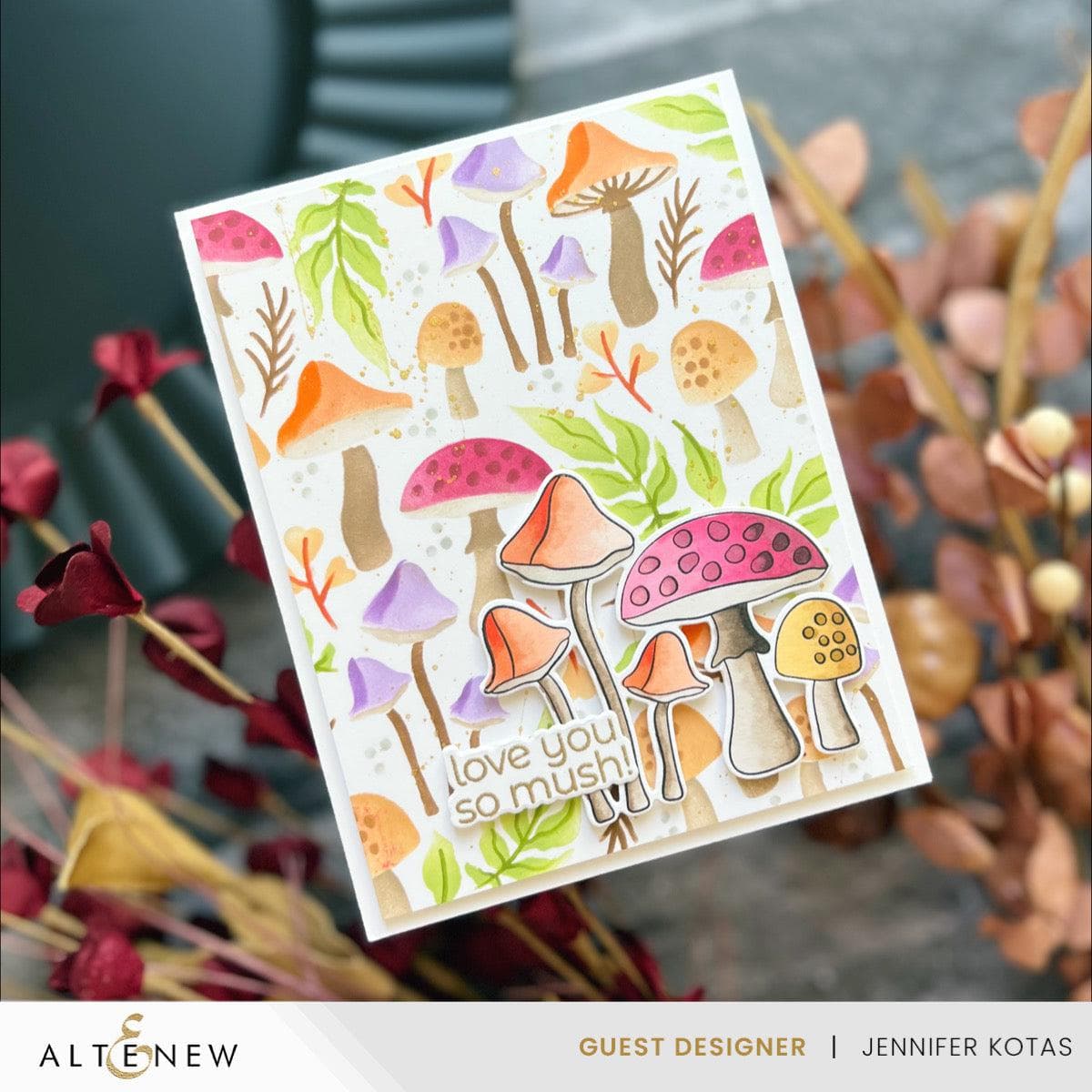 Funny Mushroom Greeting Cards - Unique Handmade Cards for Birthday, Anniversary & Holidays - Perfect for Nature Lovers & Fungi Enthusiasts