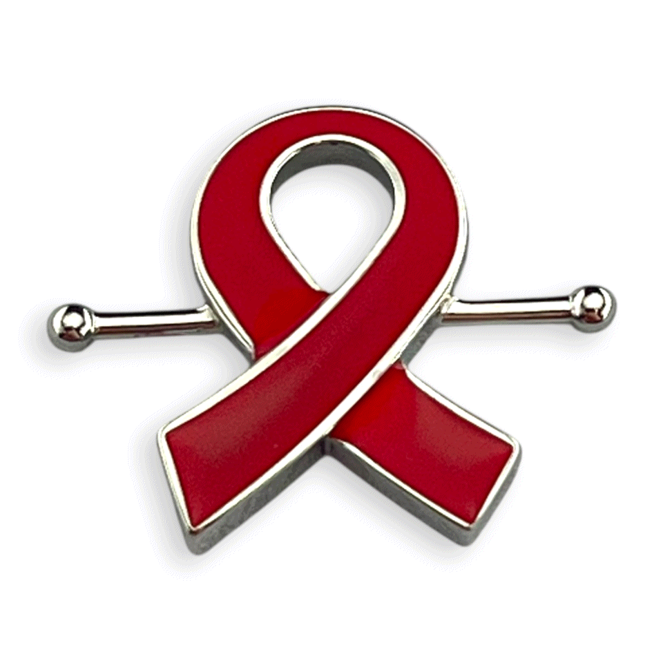 Cancer Awareness Ribbon Element - Support & Show Solidarity for Cancer Patients & Survivors | Perfect for Fundraisers, Events & Awareness Campaigns