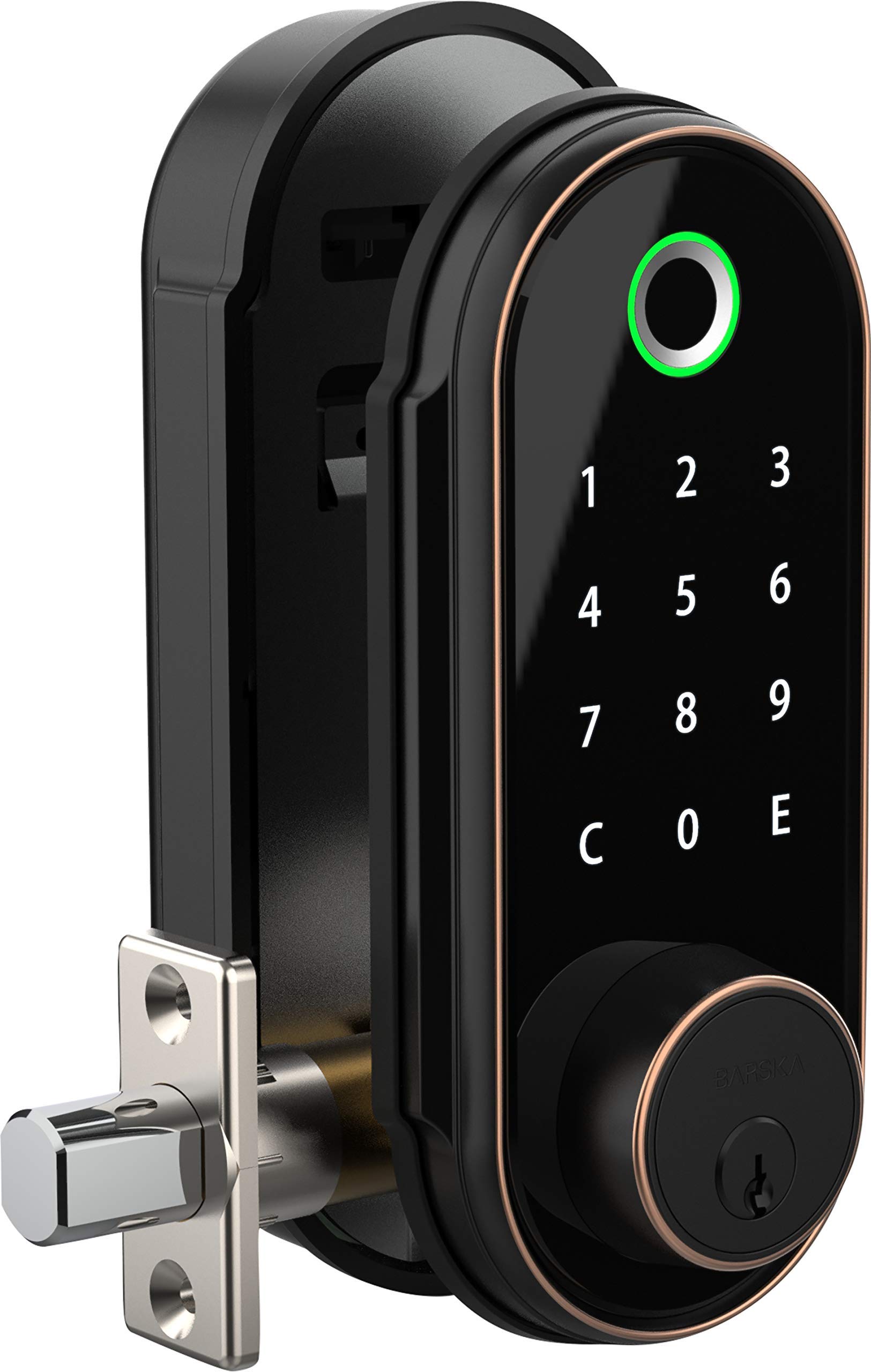 Smart Keyless Entry Door Lock - Electronic Keypad Deadbolt with Fingerprint & Touchscreen - Secure Your Home, Office or Apartment