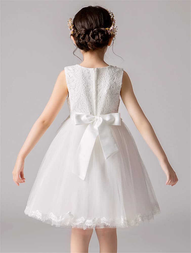 1-12 Years Girls Sequin Lace Flower Dress for Wedding Party - Elegant Formal Occasion & Special Events Outfit