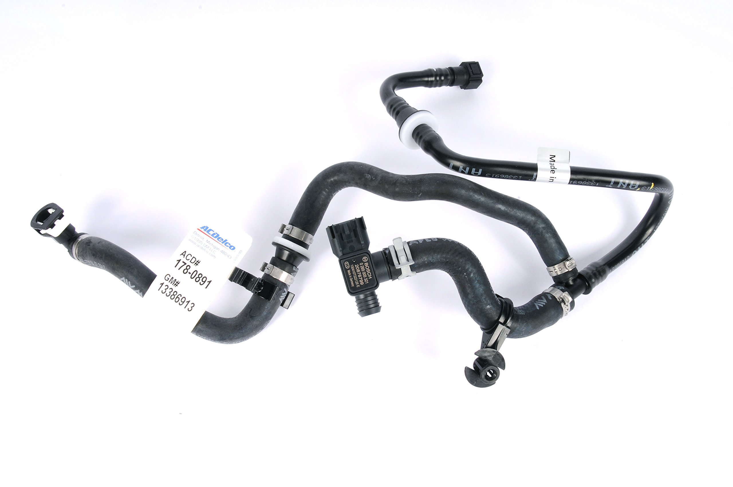 ACDelco Genuine 178-0891 Power Brake Booster Vacuum Pipe Assembly - Replacement Part for GM Vehicles | Improves Braking Performance & Safety