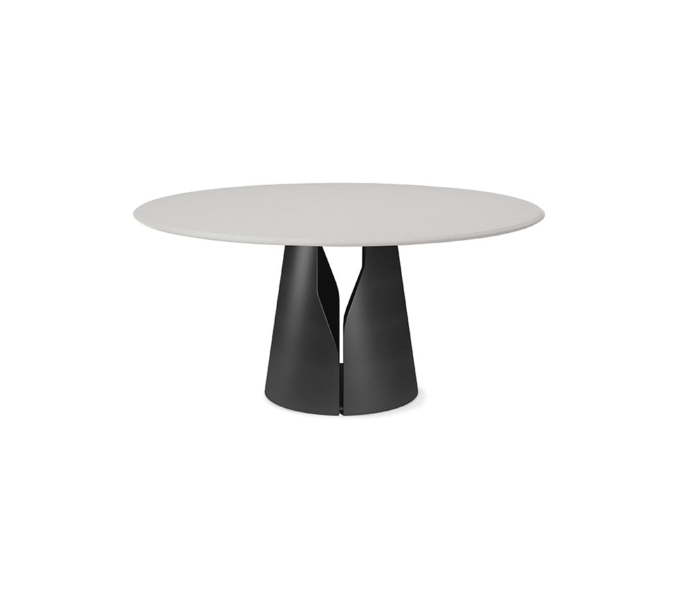 Giano Argile Table - Modern Wooden Dining Table for Kitchen & Dining Room - Perfect for Family Gatherings & Dinner Parties