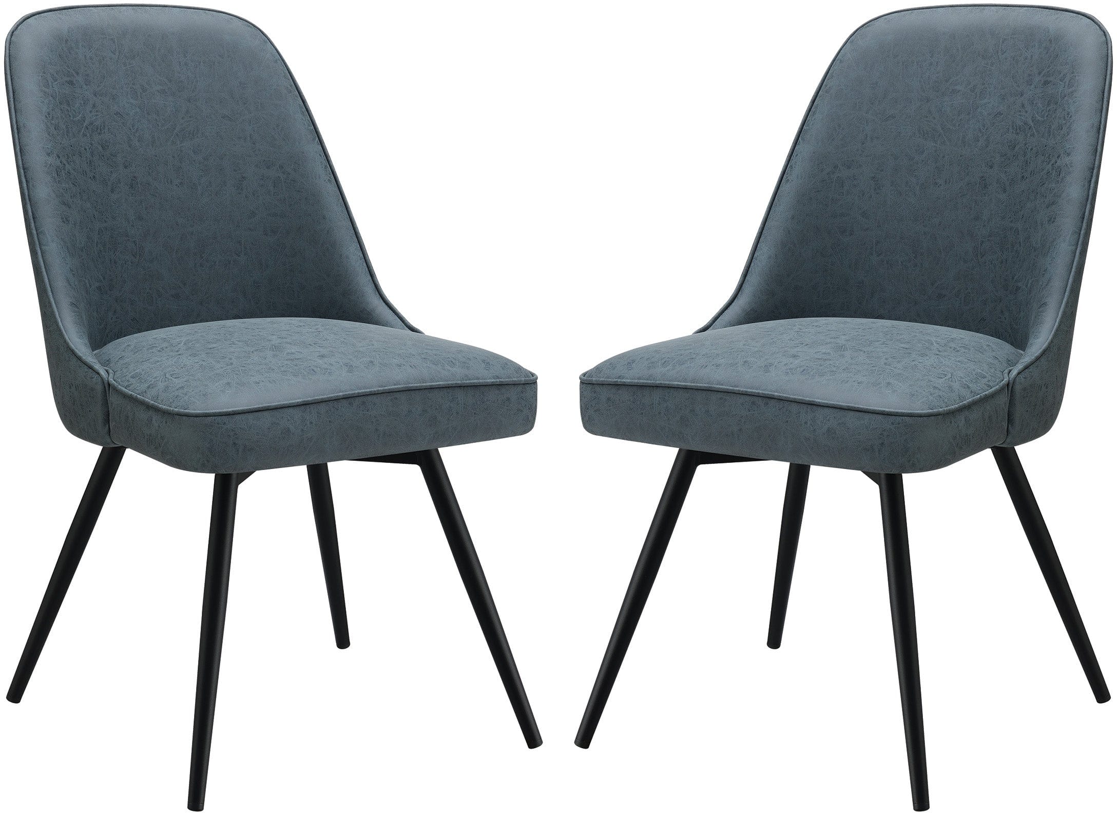 Office Star Penton Swivel Chair - 2 Pack Set with Adjustable Height & 360° Rotation, Ergonomic Mesh Back Office Chair for Home & Business Workspaces - Perfect for Conference Rooms, Home Offices & Workstations