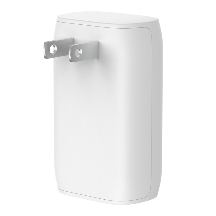 Belkin Dual Wall Charger with PPS Cable + USB C & Lightning Connector - Fast Charging for iPhone, Samsung & More - Perfect for Travel, Home & Office Use