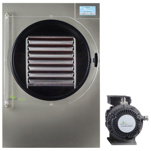 Harvest Right X Large Commercial Scientific Freeze Dryer for Food Preservation, Pharmaceuticals & Lab Use - Heavy Duty Freeze Drying Machine for Long-Term Storage & Emergency Preparedness
