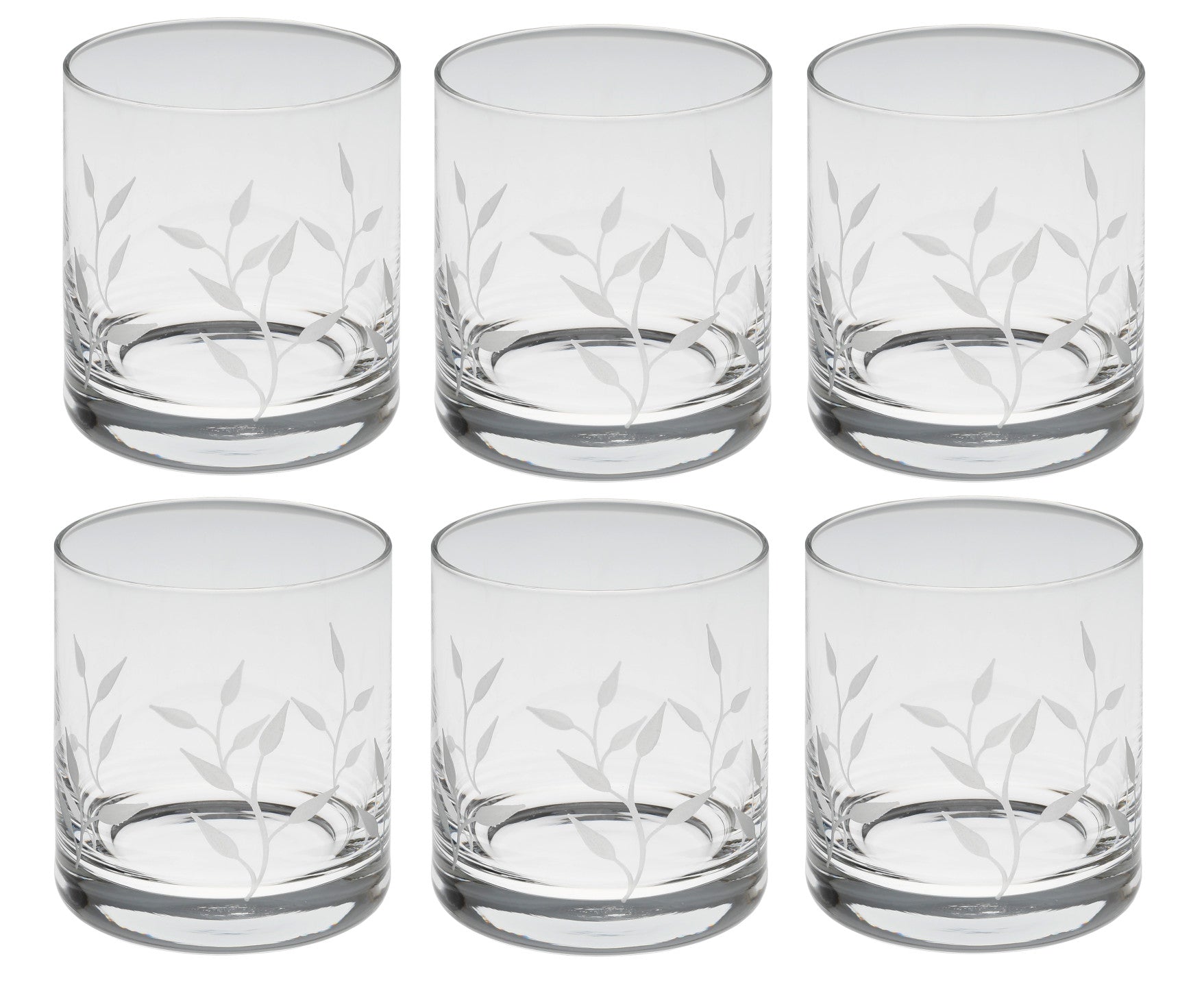 300ML 6-Piece Handmade DOF Glass Set - Perfect for Cocktails, Juice, and Beverage Serving at Home Bars, Restaurants, and Parties