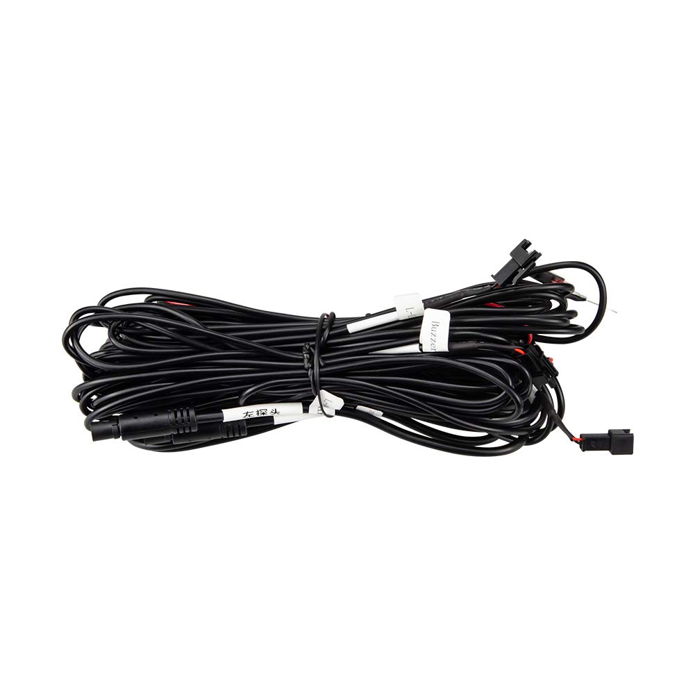 EasyGuard EBS001 24GHz Blind Spot Detection System with Microwave Sensor - Lane Change Alert & Driving Assistance for Cars (12V DC) | Enhanced Safety for Highway & Night Driving