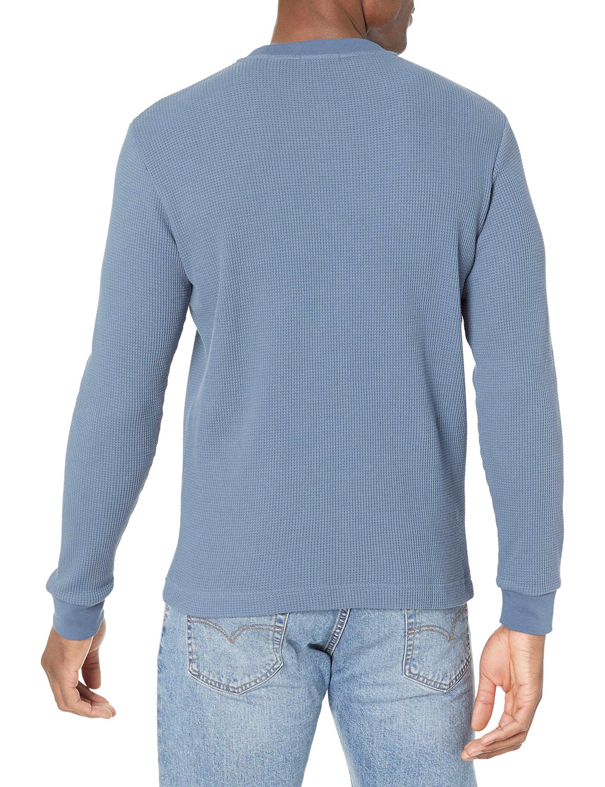 Theory Men's Balena Crew Studio T Waffle Knit Sweater - Soft Cotton Blend Pullover for Casual Wear & Layering