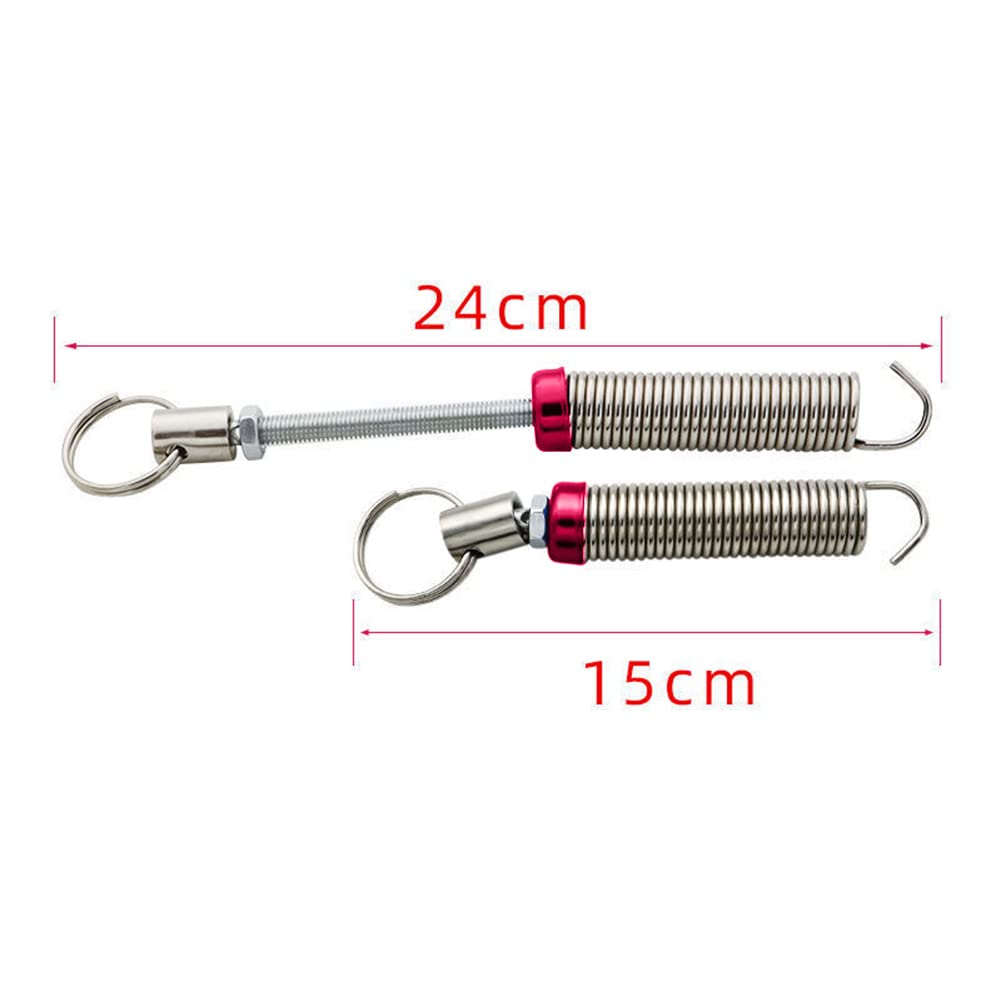 SEADEAR 2Pcs Adjustable Car Trunk Lid Spring Lift Assist - Heavy Duty Boot Lid Lifting Support Spring for Sedan, SUV, Hatchback - Perfect for Easy Trunk Access & Hands-Free Loading (Car Accessories & Auto Parts)