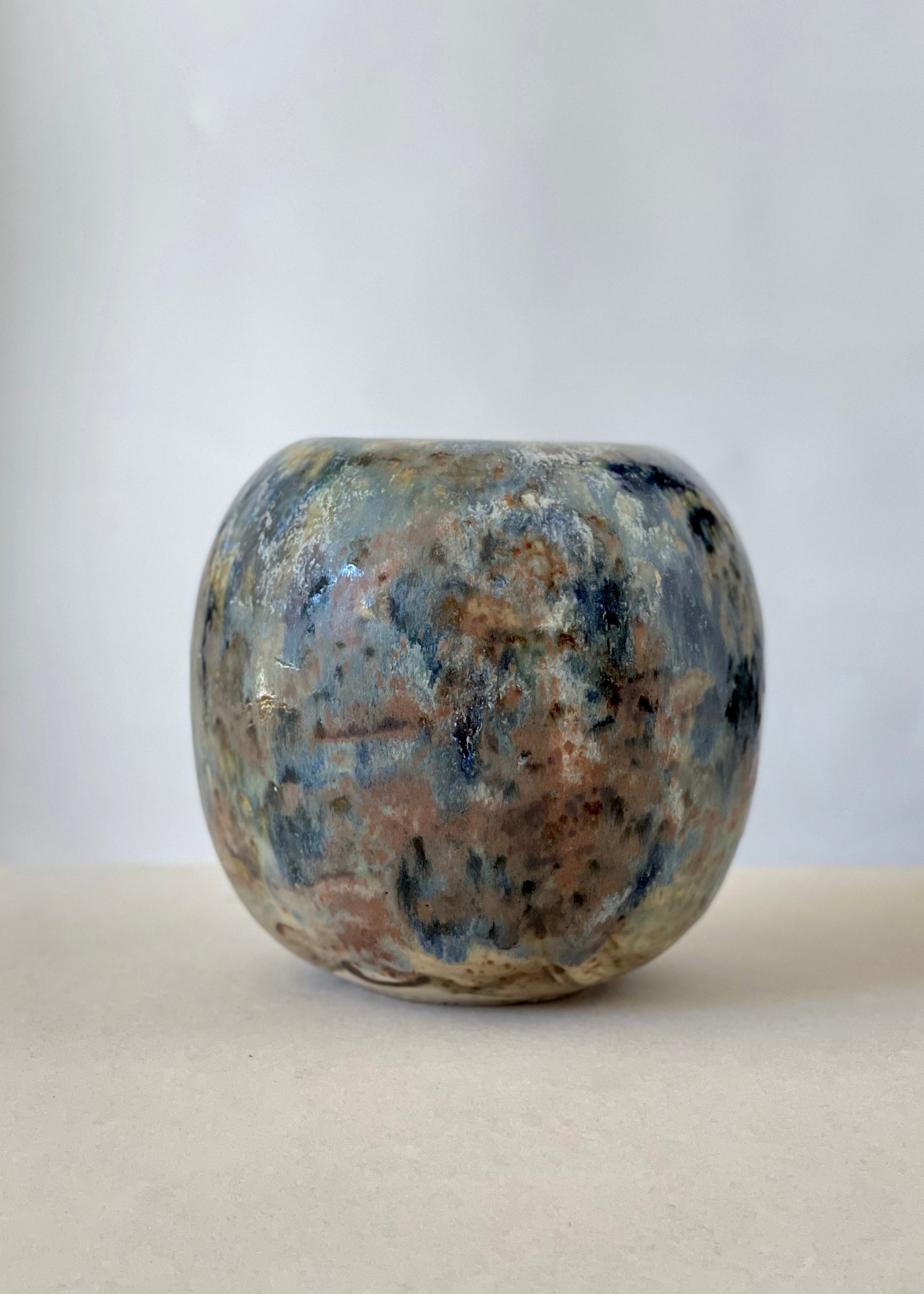 Aage Würtz Handmade Ceramic Vase - Scandinavian Modern Home Decor for Living Room, Dining Table & Wedding Centerpiece