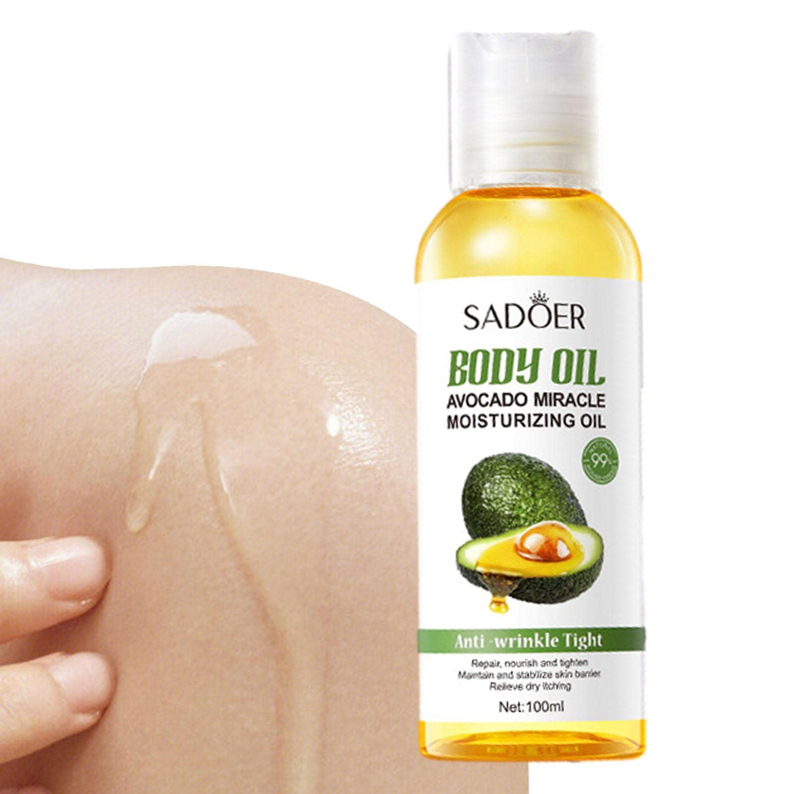 Blossom Body Oil - Hydrating & Firming Face & Body Oil for Dry, Chapped Skin, Burns, Wounds, Scars & Cuts | Natural Flower & Fruit Extract Skincare | Perfect for Daily Moisturizing & Post-Treatment Skin Recovery