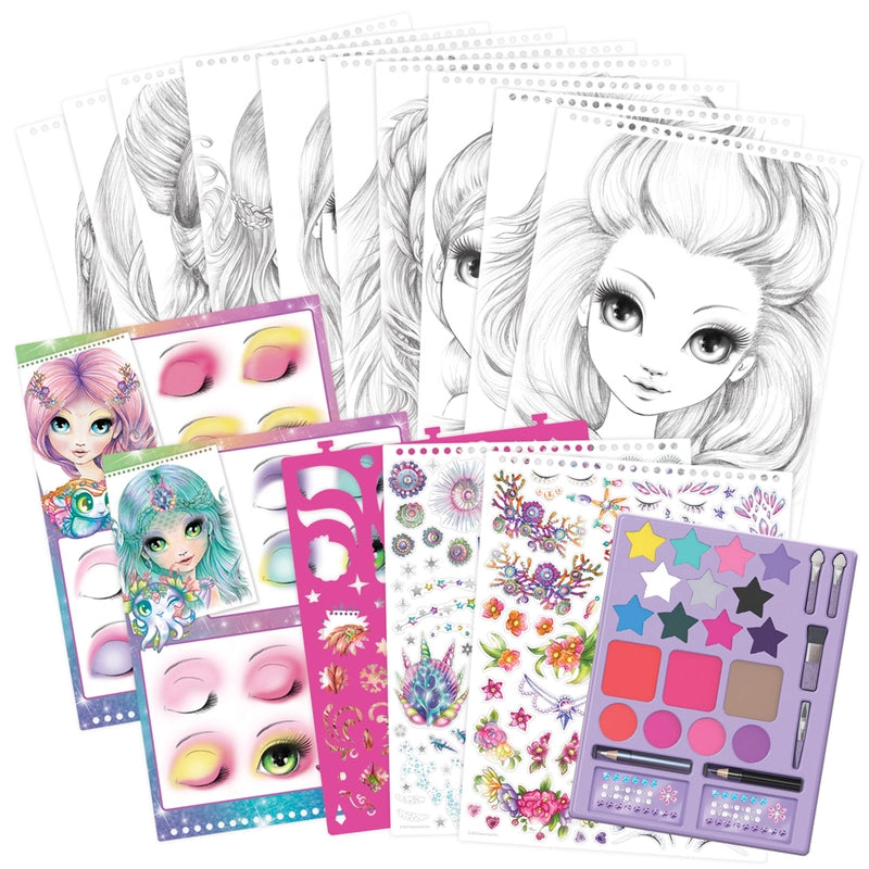 Professional Nebulous Stars Makeup Artist Book Set - Step-by-Step Guide for Beginners & Experts - Perfect for Bridal, Halloween & Cosplay Makeup Looks