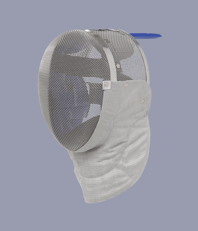 Uhlmann FIE Approved Sabre Fencing Mask with Removable Padding - Lightweight & Durable for Competitive Fencing & Training