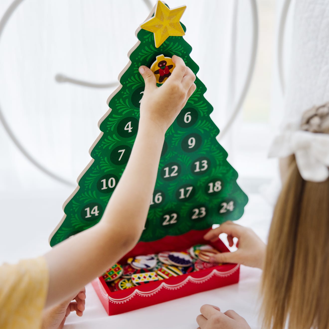 Religious Wooden Advent Calendar for Christmas Countdown - Perfect for Home Decor & Holiday Gifts
