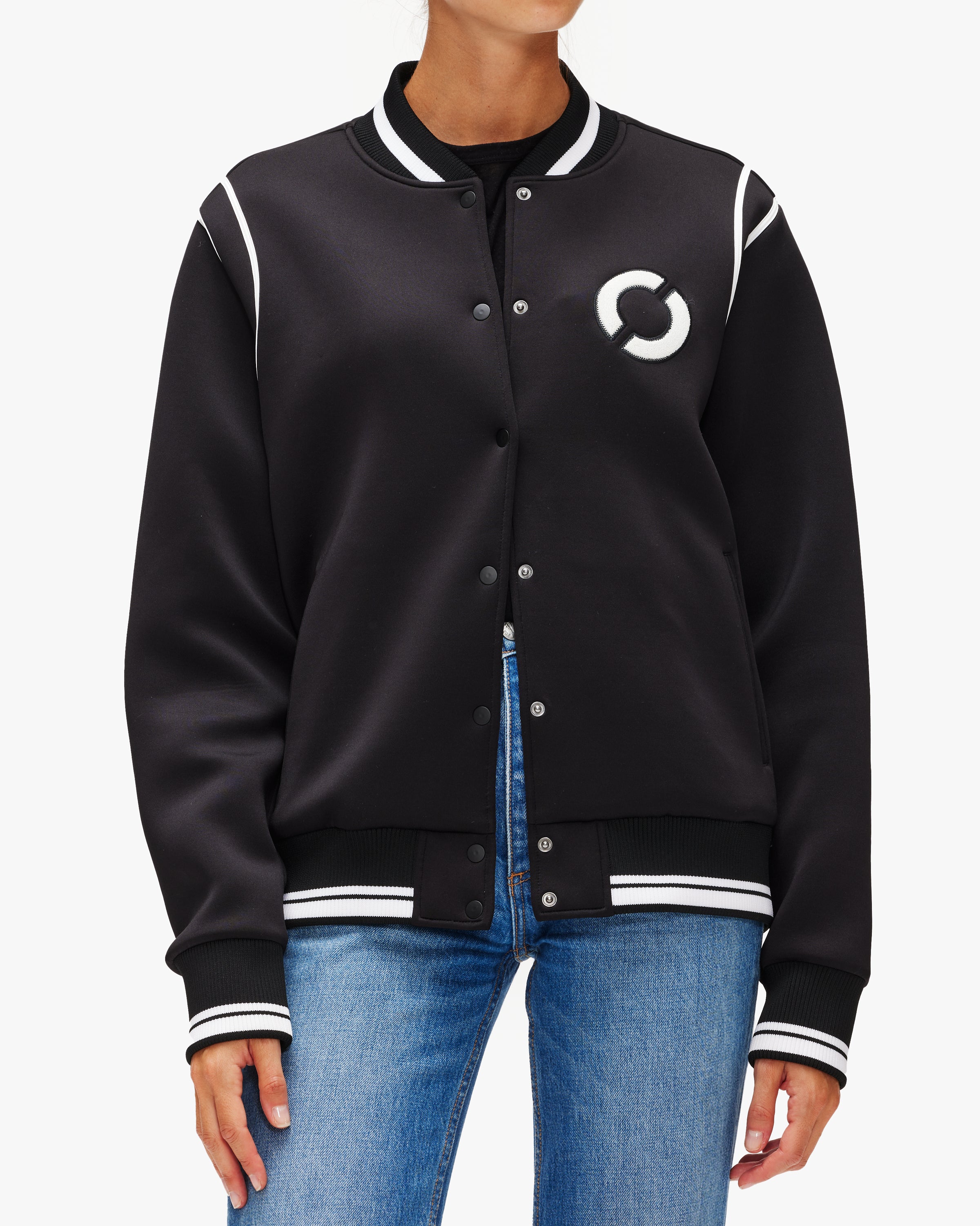 Equinox Varsity Jacket for Men & Women | Classic Letterman Jacket with Ribbed Collar & Cuffs | Perfect for School, Sports & Casual Wear