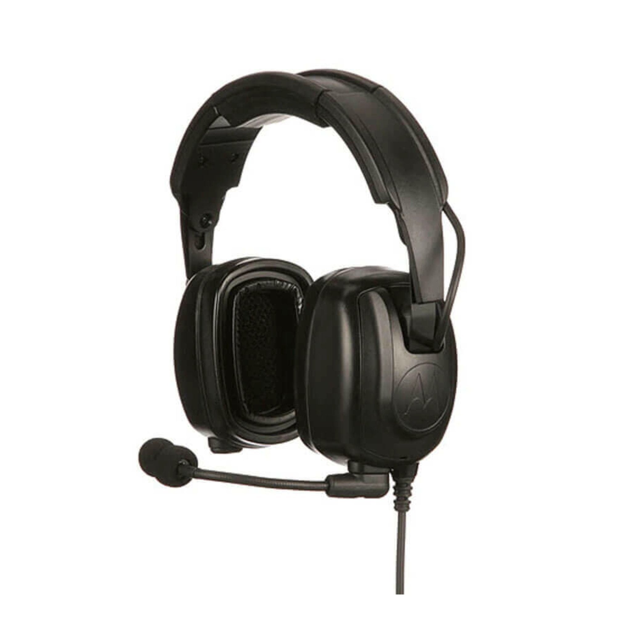 Motorola PMLN7464 Two-Way Radio Headset - Noise Cancelling, Clear Audio for Business & Security Use - Perfect for Construction, Warehouses & Outdoor Activities