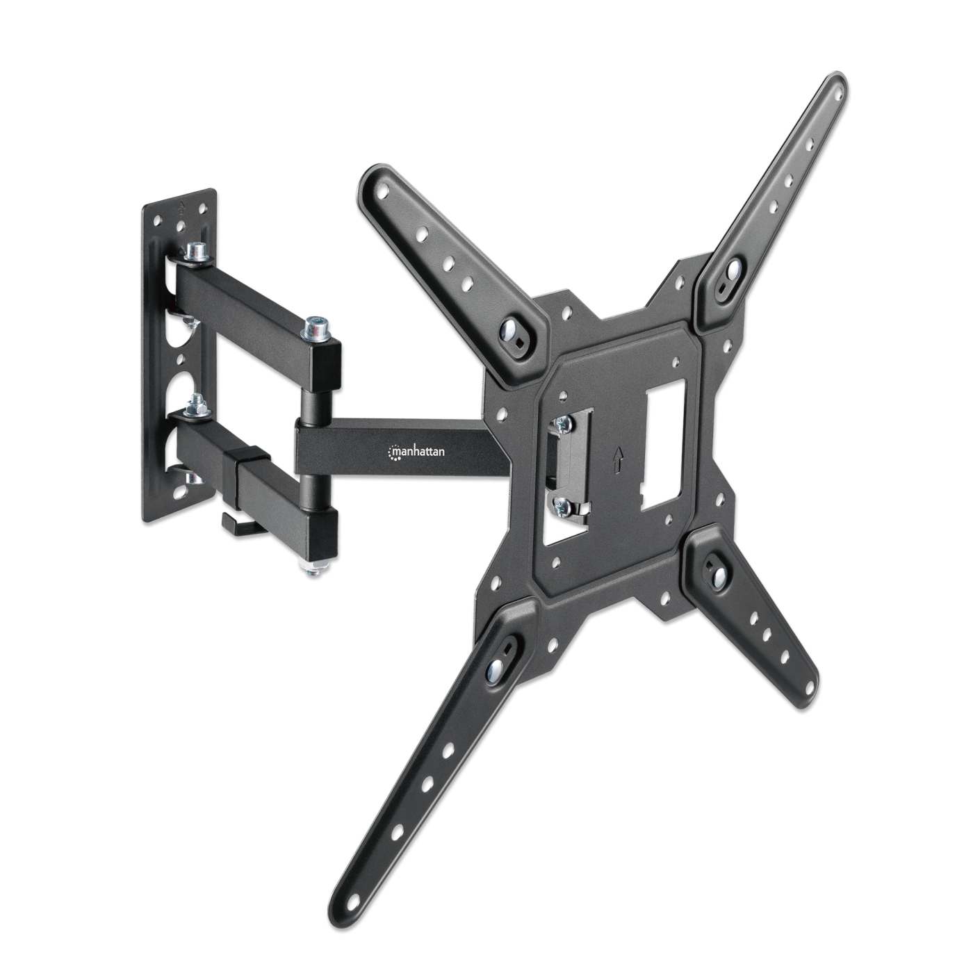 Full Motion TV Wall Mount Bracket with Articulating Arm - Adjustable Tilt Swivel Extension for Flat Screen TVs 40-86 Inches - Perfect for Living Room, Bedroom & Home Theater Setup