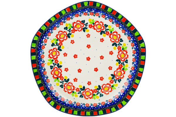10-Piece Floral Dinner Plate Set - Elegant Porcelain Plates for Dining, Entertaining & Home Decor - Perfect for Parties, Weddings & Everyday Use