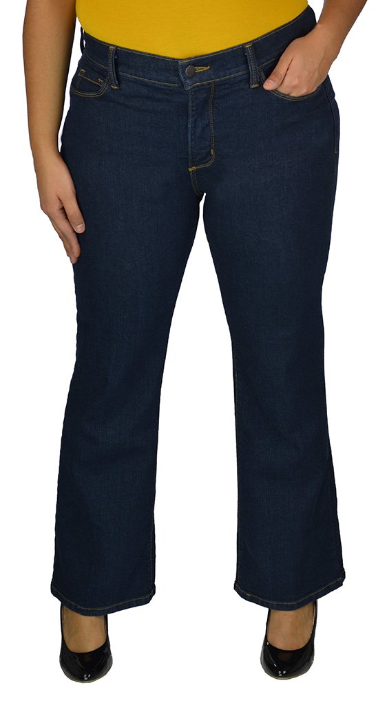 NYDJ Women's Petite Sarah Bootcut Jeans - Stretch Denim Pants for Petite Women | Perfect for Work, Casual Wear & Night Out