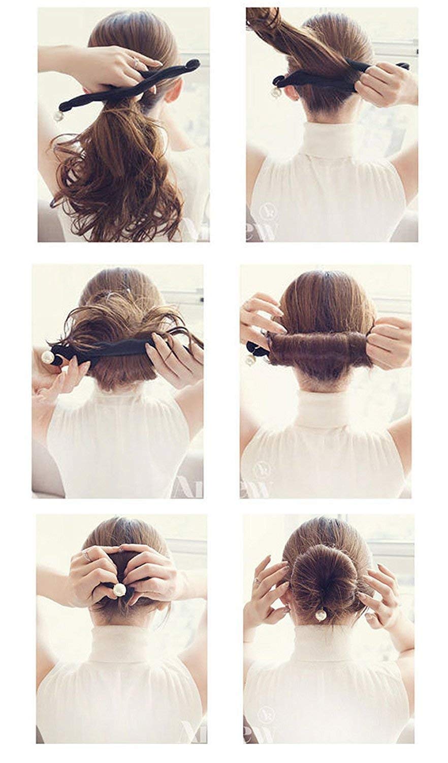 Boxo 5-Piece Hair Styling Kit - Bun Maker & Braid Tools for Women & Girls | Perfect for Updos, Ponytails & Everyday Hairstyles