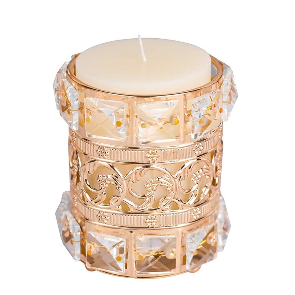 Elegant NC Candle Holders for Wedding Centerpieces - Tealight Holders for Dining Table, Christmas Party & Home Decor - Perfect for Romantic Dinners, Holiday Celebrations & Special Events