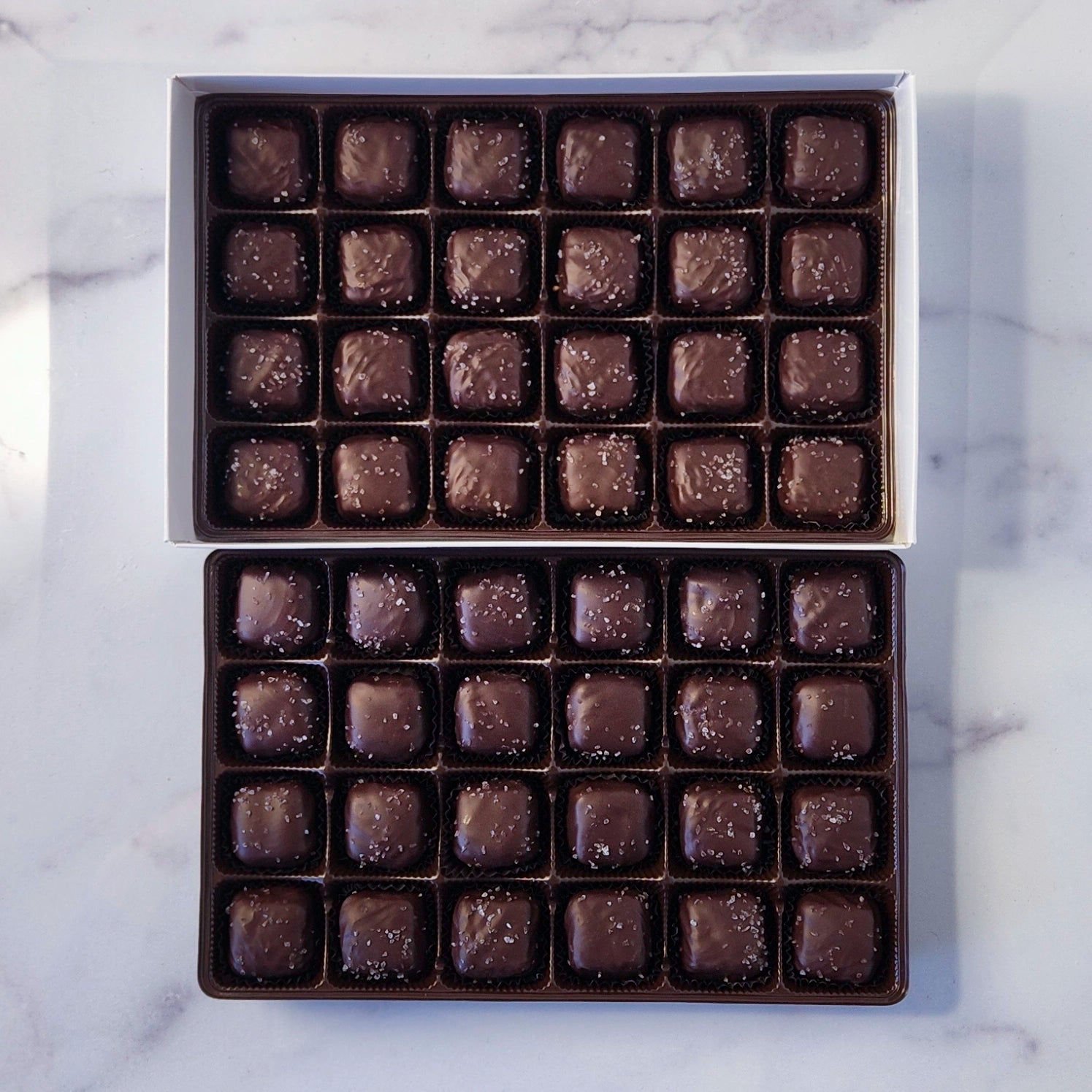 Delicious Sea Salt Caramel Candy Assortment - Gourmet Chocolate Treats for Gifts, Parties & Dessert Lovers