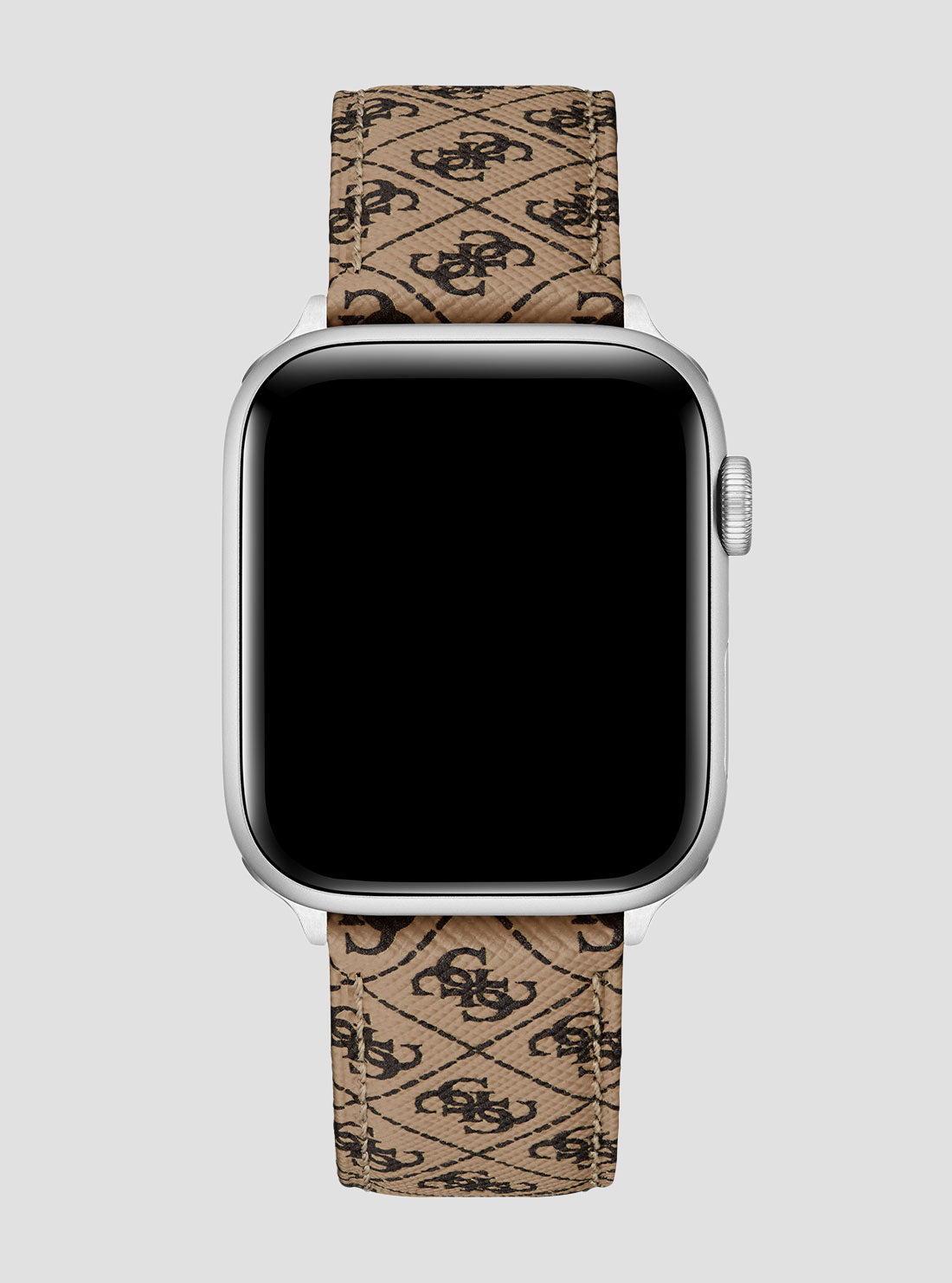 Premium Brown Quattro Genuine Leather Apple Watch Band - Stylish & Durable Replacement Strap for Work, Gym & Everyday Wear