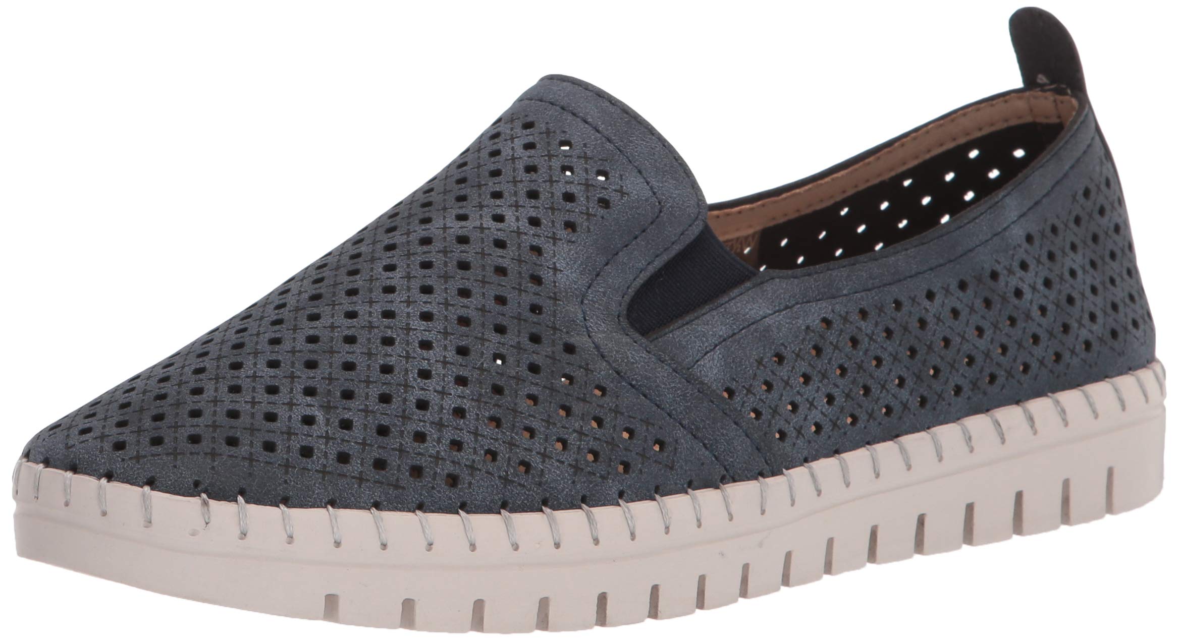 Easy Street Women's Fresh Slip-On Loafers - Comfortable Casual Shoes for Walking, Work & Travel | Breathable & Lightweight Slip-Ons for Everyday Wear