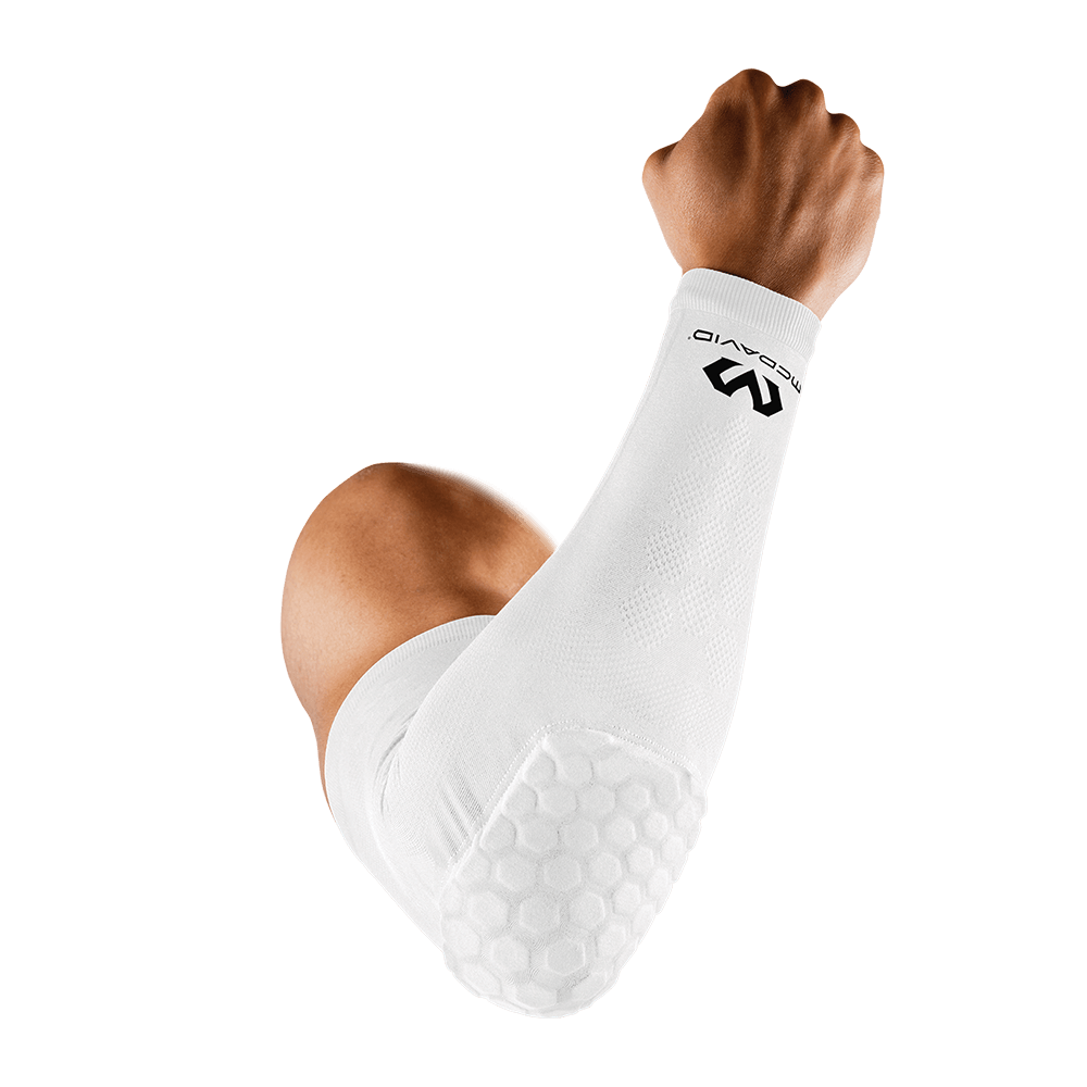 ELITE HEX® Compression Arm Sleeve for Basketball & Shooting - Single Arm Support for Sports & Workout - Improve Performance & Recovery