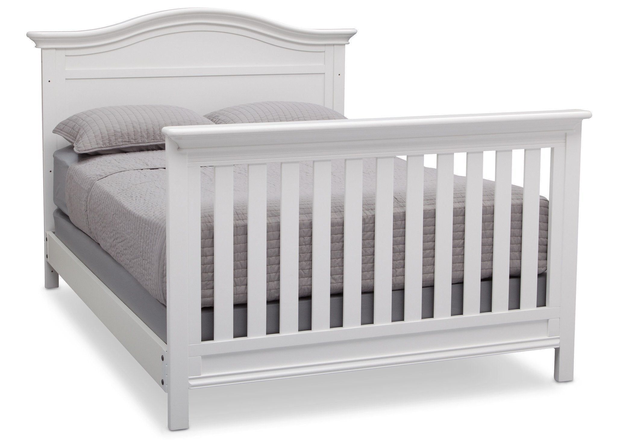 Bethpage 4-in-1 Convertible Baby Crib - Toddler Bed, Daybed & Full-Size Bed - Safe & Stylish Nursery Furniture for Boys & Girls - Perfect for Newborns to Teens Bedroom