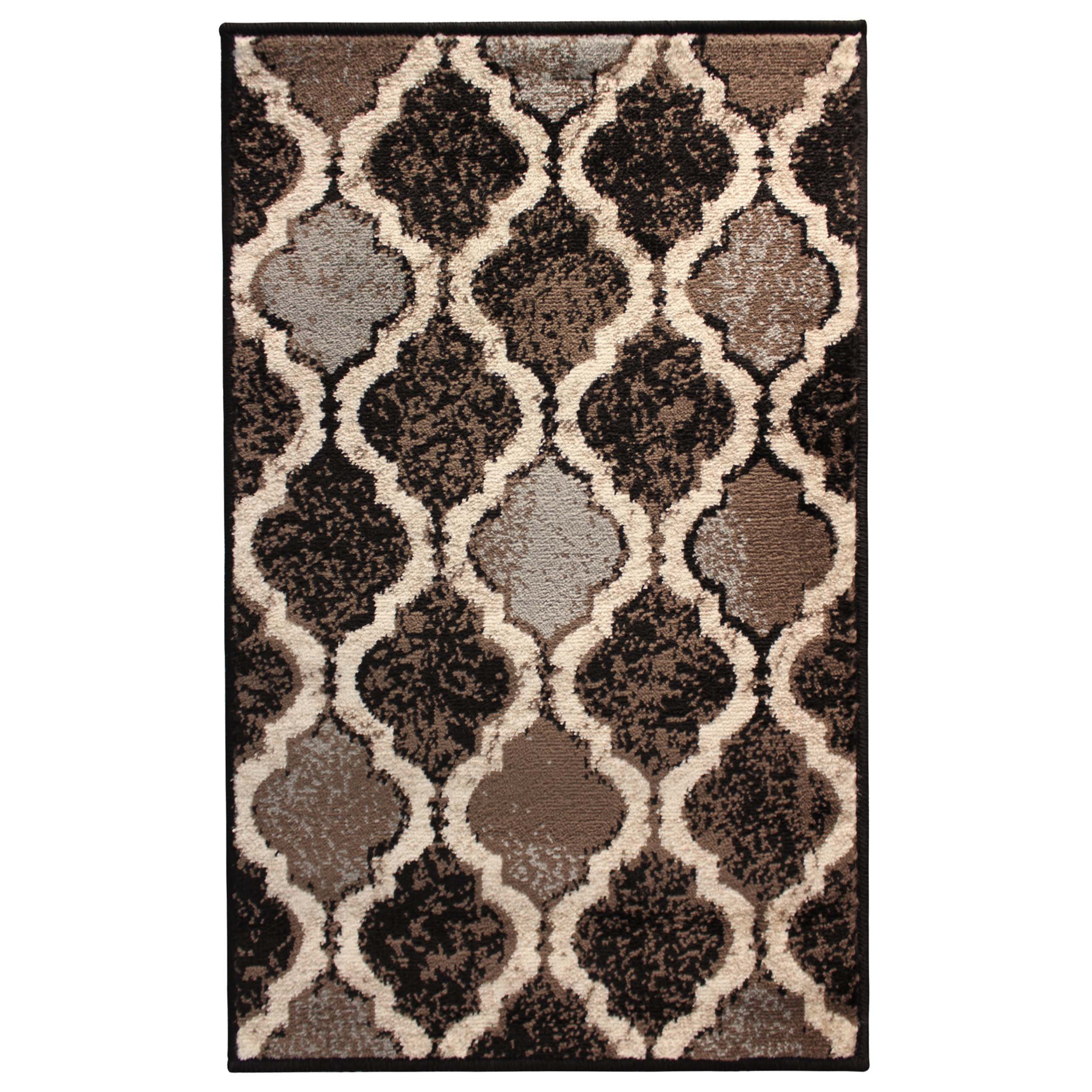 Viking Geometric Trellis Indoor Area Rug & Runner - Non-Slip Boho Chic Carpet for Living Room, Bedroom, Hallway - Perfect for Nordic Home Decor & Cozy Spaces