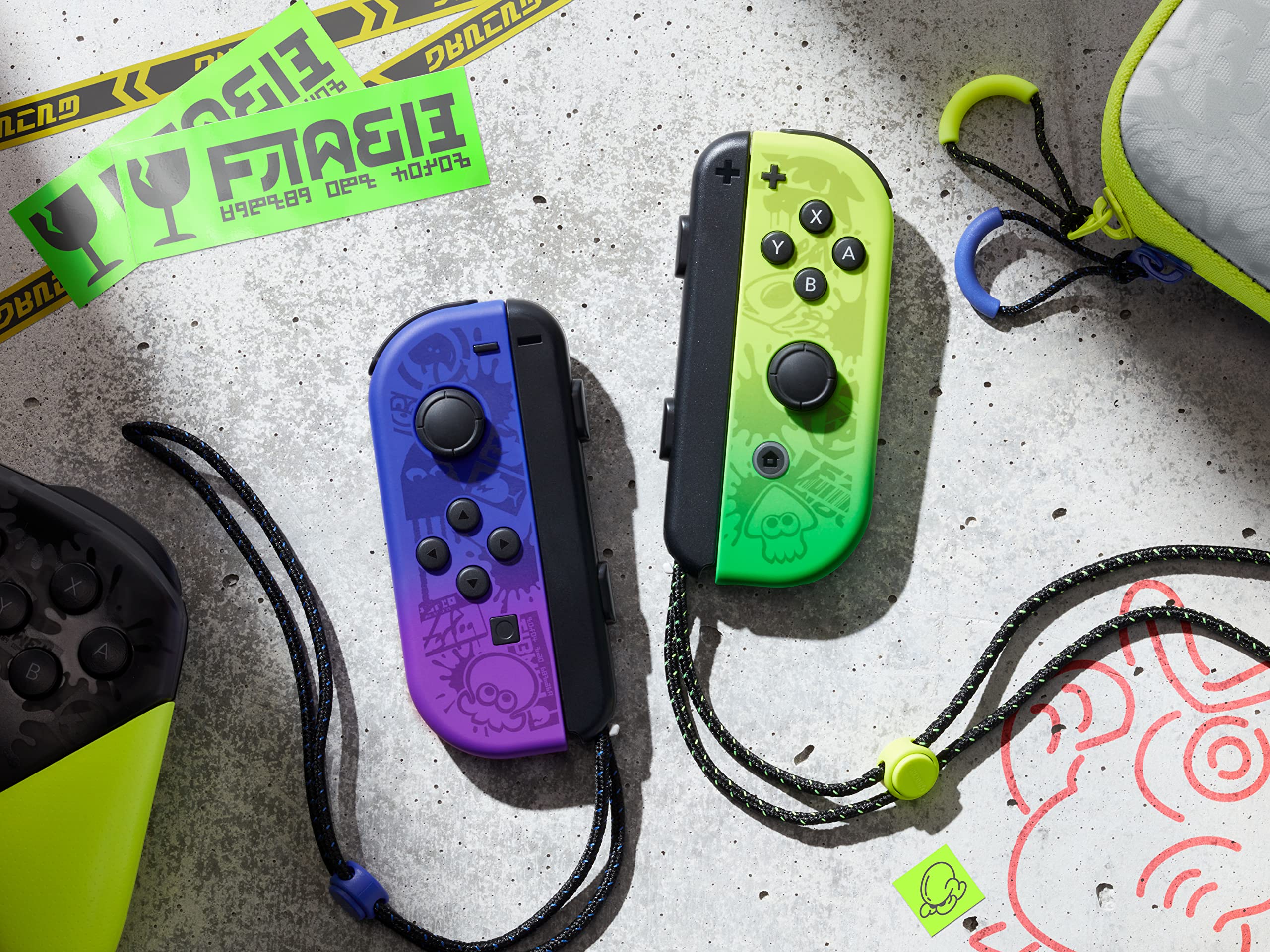 Nintendo Switch OLED Model Splatoon 3 Edition - Limited Edition Gaming Console with 7