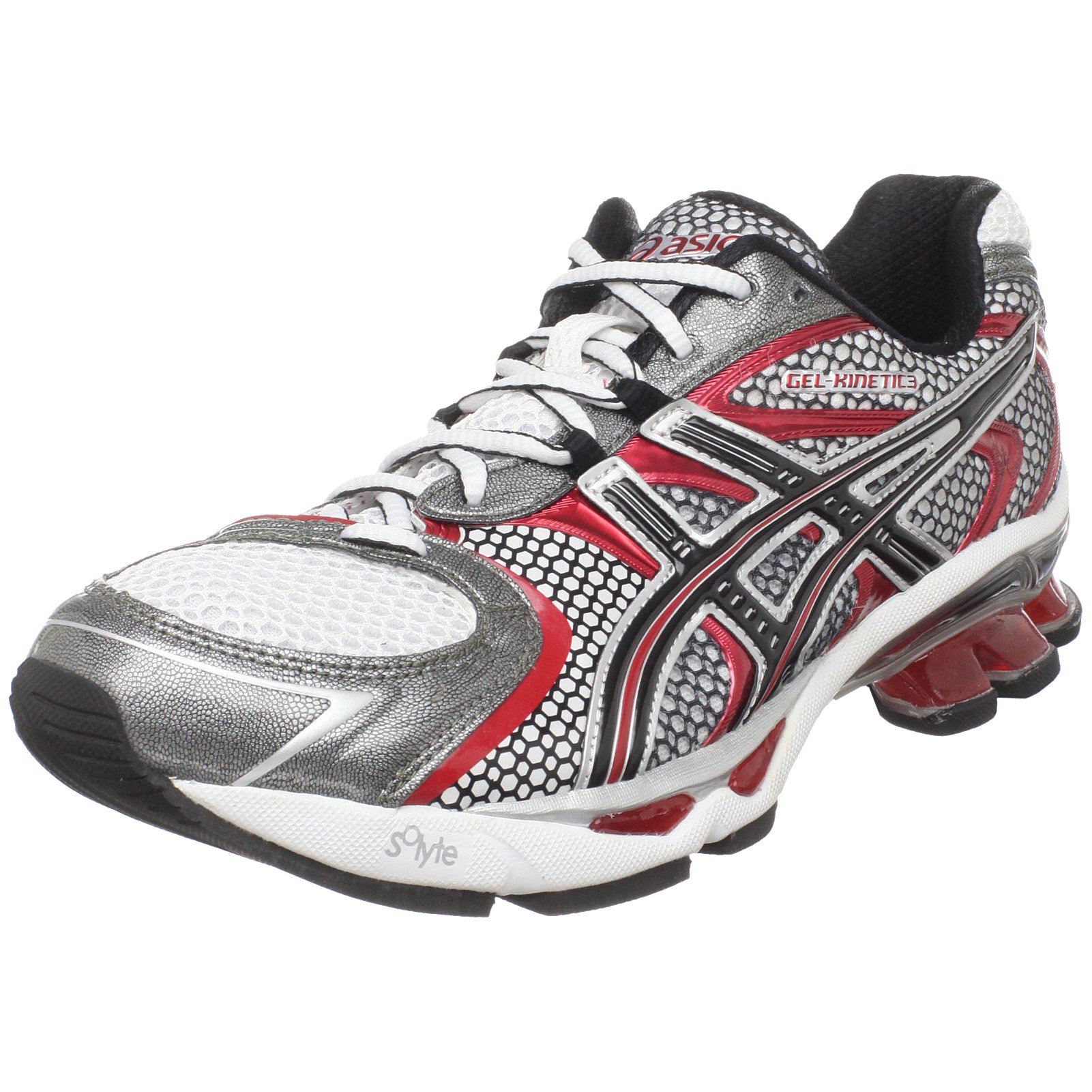 ASICS Men's GEL-Kinetic 3 Running Shoes - Lightweight Cushioned Sneakers for Jogging, Gym Workouts & Daily Walking | Breathable Mesh & Shock Absorption