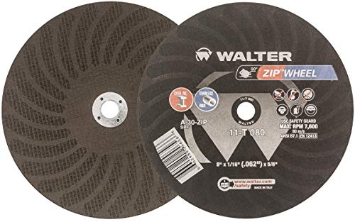 Walter ZIP+ Cutoff Wheel - 25-Pack Flush Cutting Abrasive Wheels for Metal Cutting | Durable Metal Cutting Accessories | Perfect for DIY Projects, Metal Fabrication & Automotive Repairs