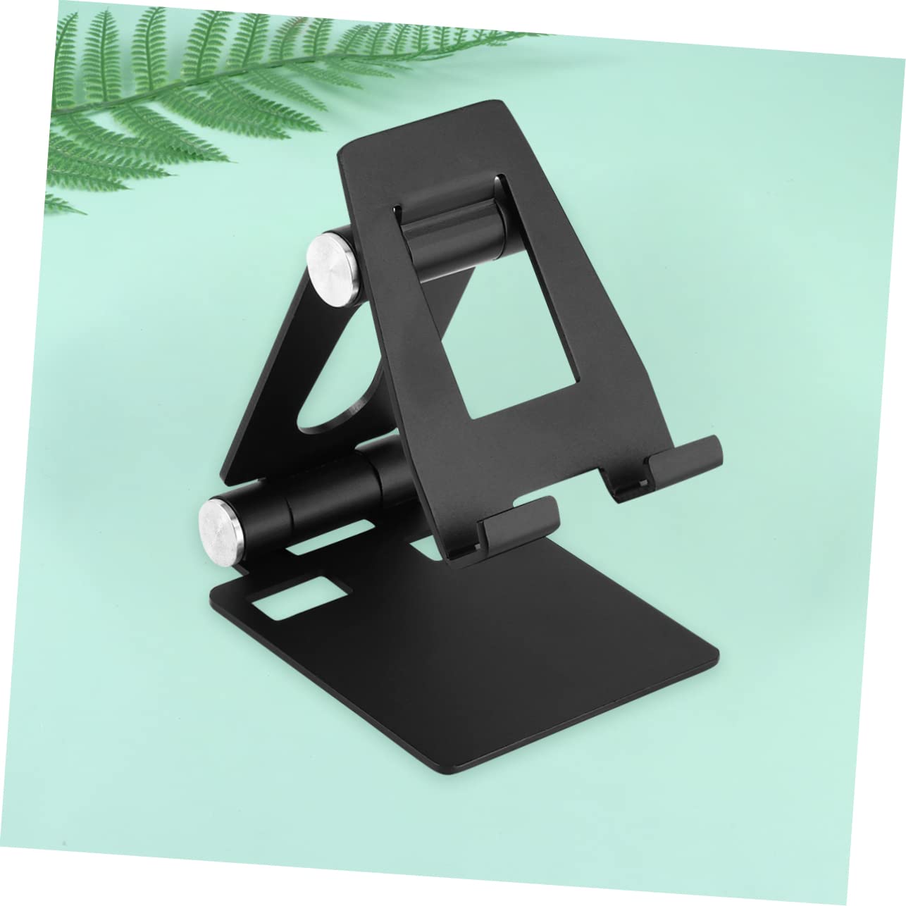 NOLITOY 2 Pack Foldable Tablet & Phone Stand Holder - Universal Adjustable Desktop Stand for iPhone, iPad, Samsung - Portable & Space-Saving Design for Home, Office, Travel & Video Watching