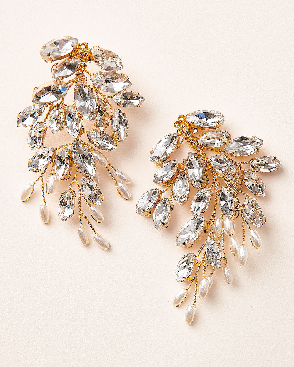 Adria Statement Earrings for Women - Elegant Dangle Drop Earrings for Party, Wedding & Special Occasions