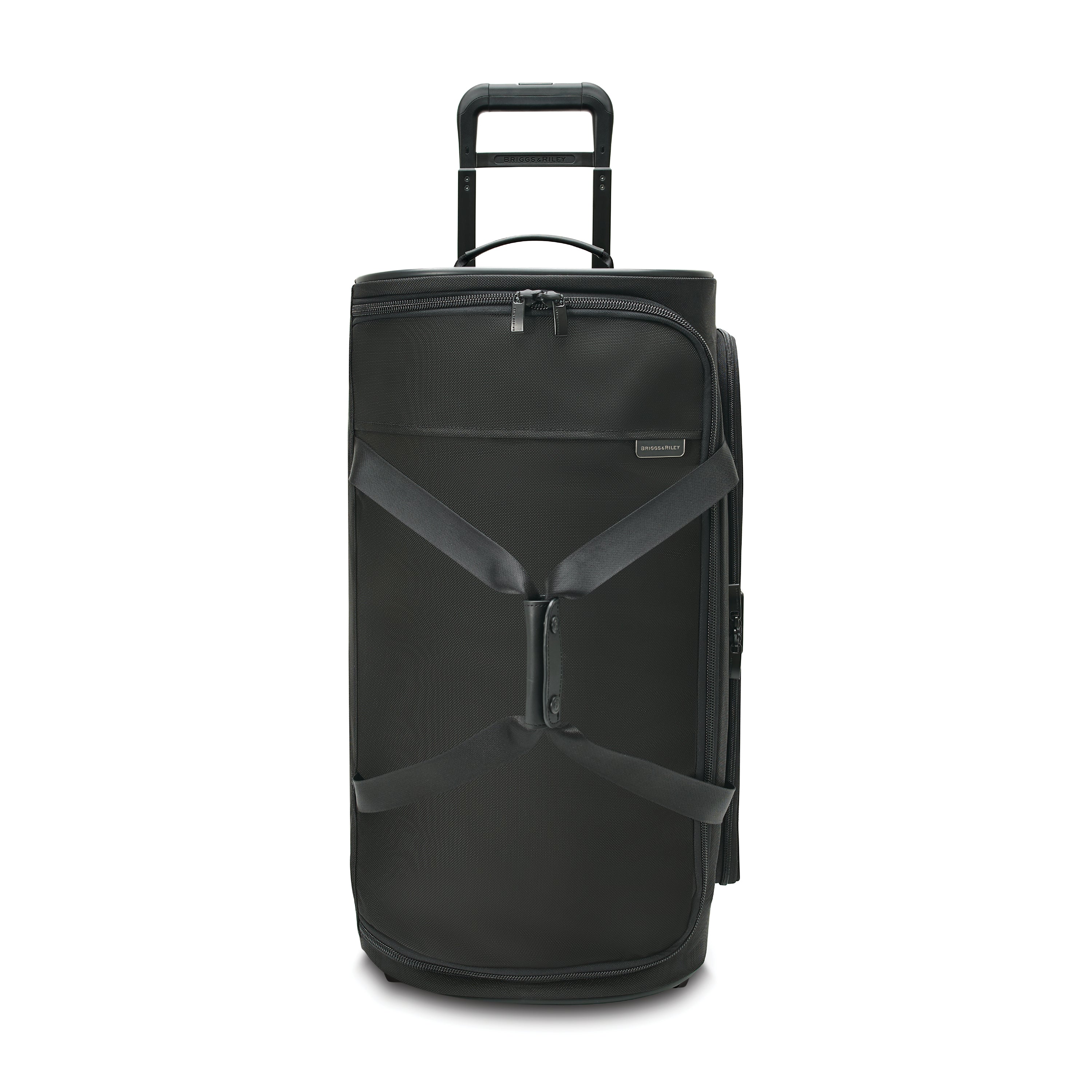 Briggs & Riley Baseline Medium Two-Wheel Duffle Bag - Lightweight Travel Duffel for Business & Weekend Trips - Perfect Carry-On Luggage for Airplanes & Road Trips