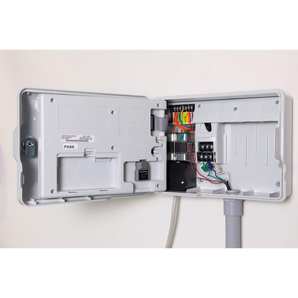 Rain Bird ESPME3 Smart Indoor/Outdoor Lawn Irrigation Sprinkler System Controller - Water Timer for Automatic Yard & Garden Watering - Perfect for Residential & Commercial Landscapes