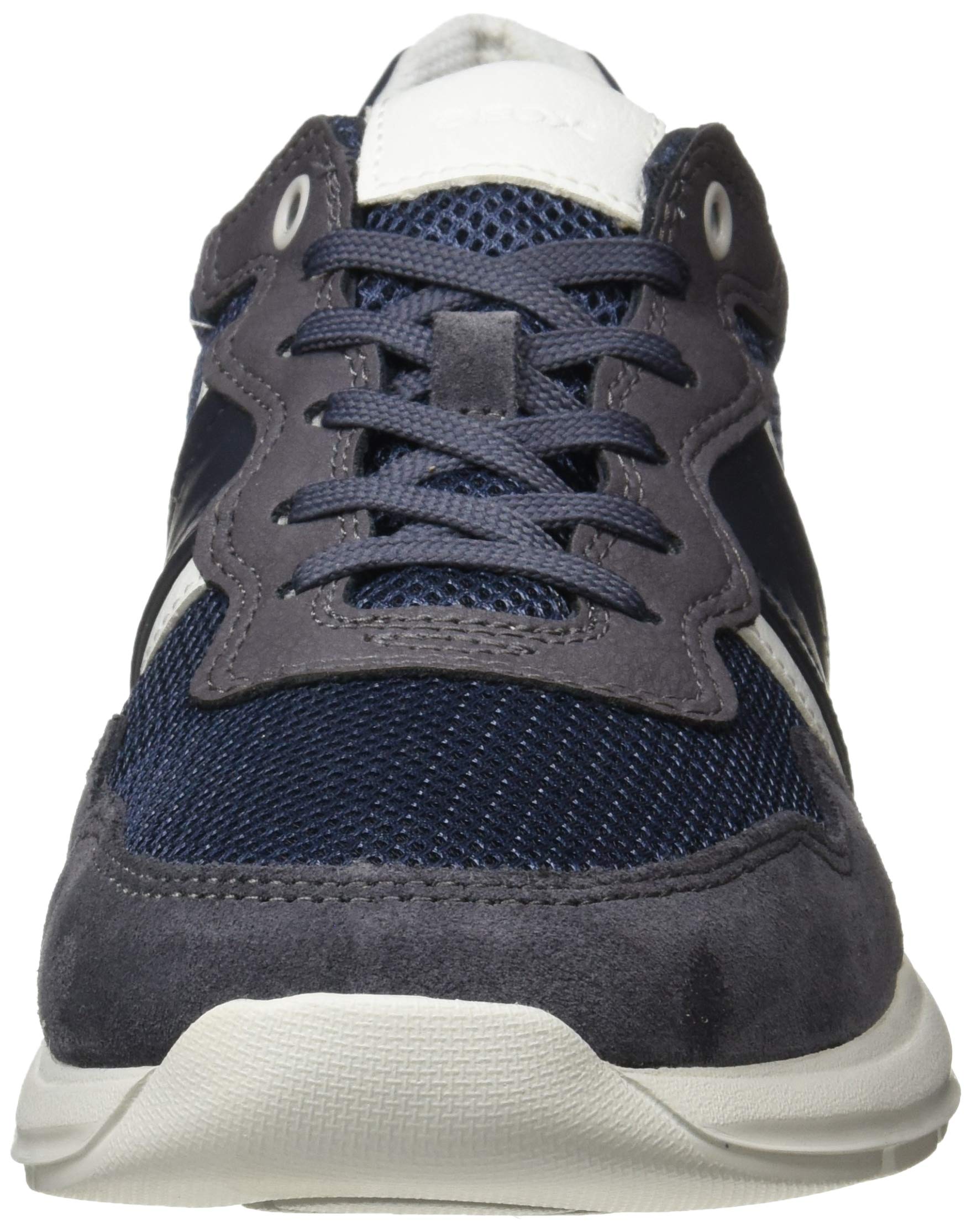 Geox U Damiano B Men's Sneakers - Breathable Comfort Shoes for Walking, Running & Casual Wear