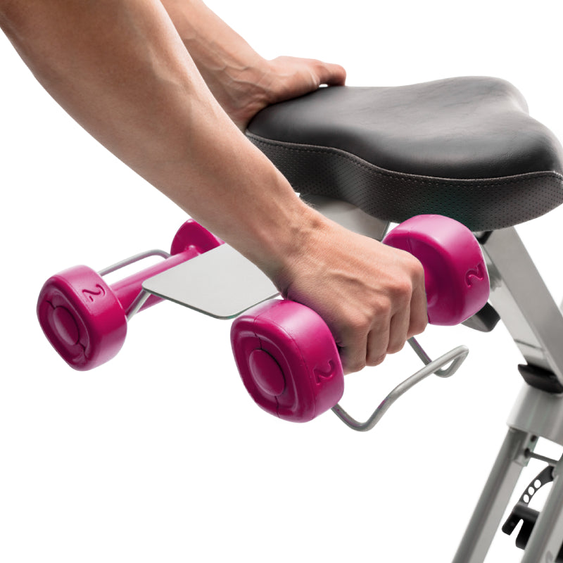ProForm X Bike Elite Exercise Bike - Pink (PFEX78918P) | Indoor Cycling Bike for Home Gym, Cardio Workout & Weight Loss