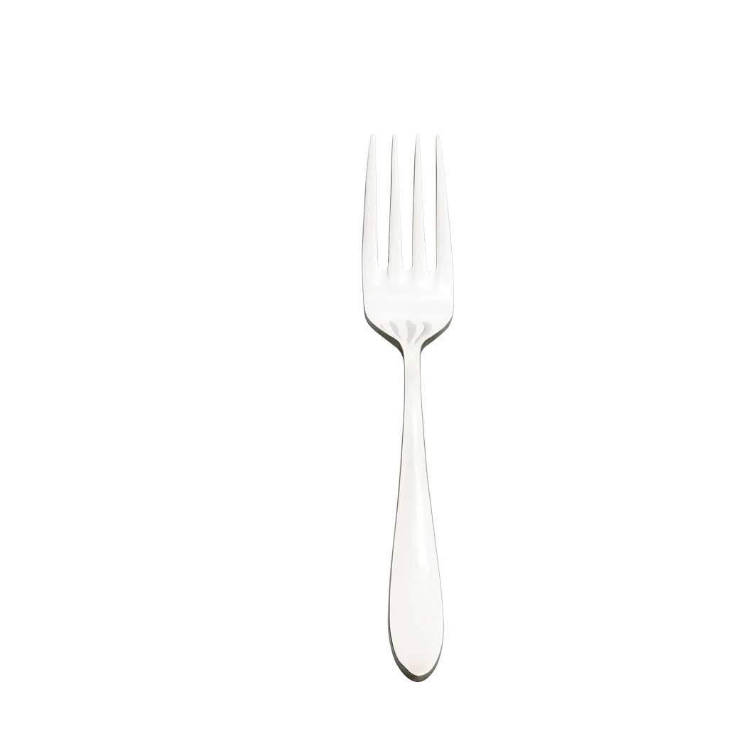 Browne Eclipse Salad Fork - Premium Stainless Steel Flatware Set for Dining, Kitchen & Entertaining - Elegant Tableware for Salads, Desserts & Parties (50-2110)
