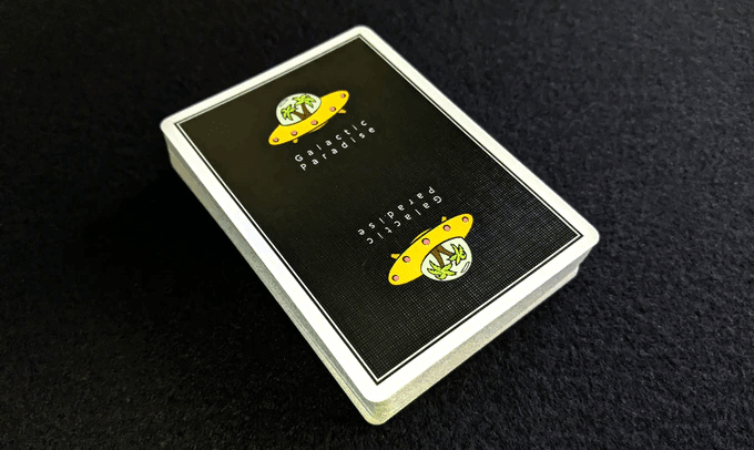 Galactic Paradise Playing Cards - Premium 54-Card Deck for Poker, Magic Tricks & Card Games | Perfect for Parties, Travel & Family Game Nights